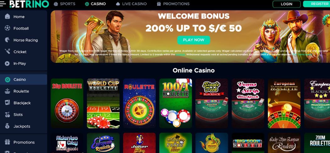 Betrino casino