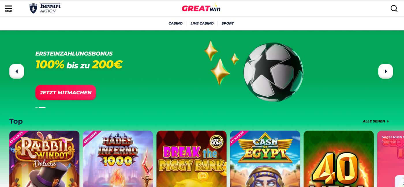 Greatwin casino